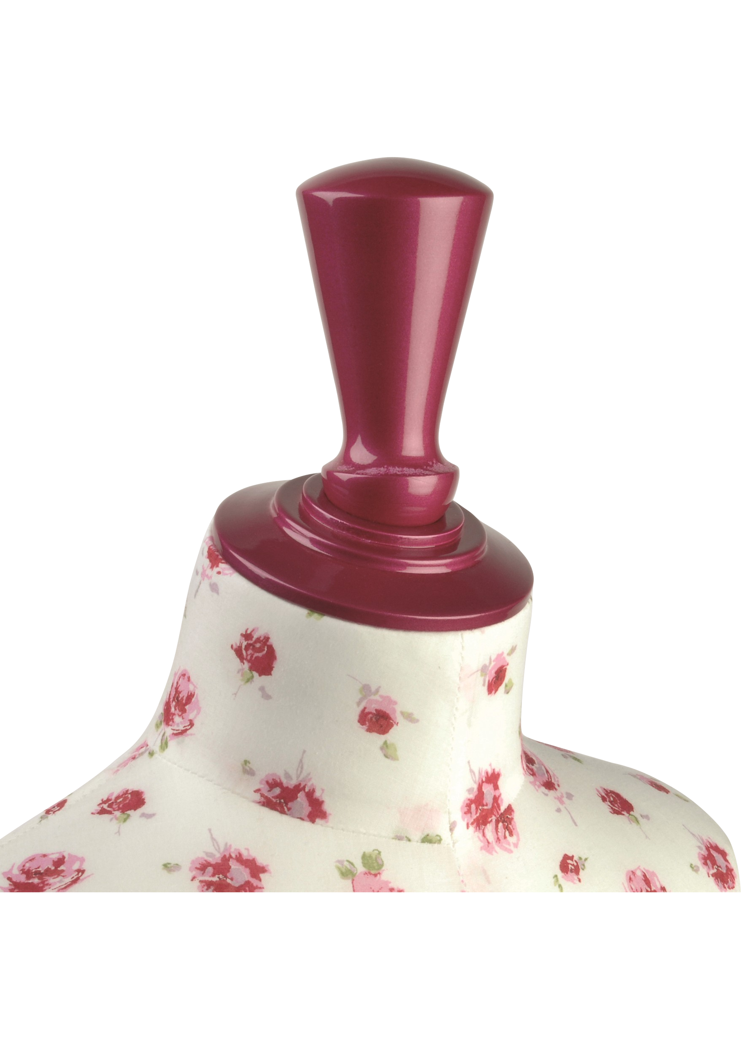 Knob Neck in Gloss Pink Finish